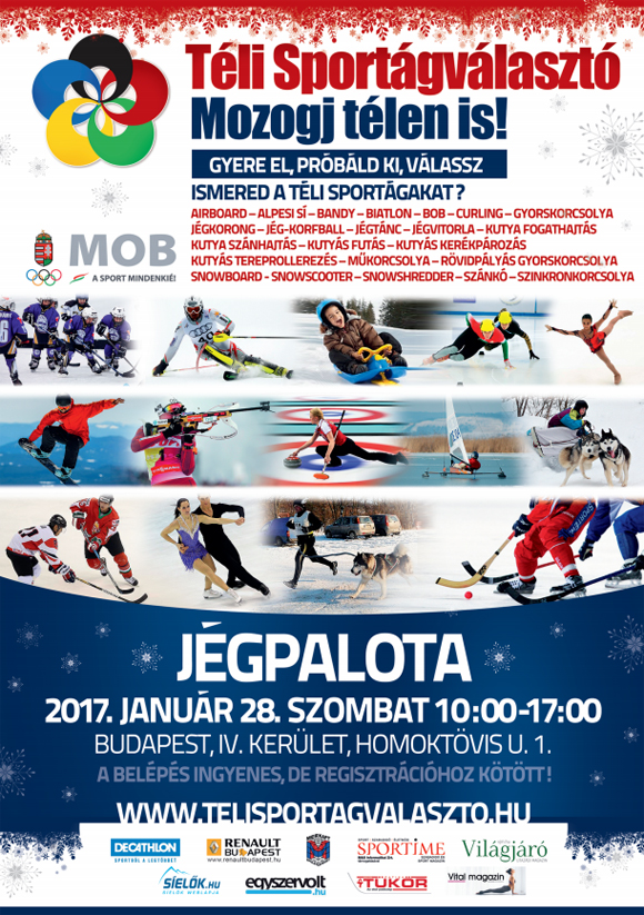 Téli Sportágválasztó plakát